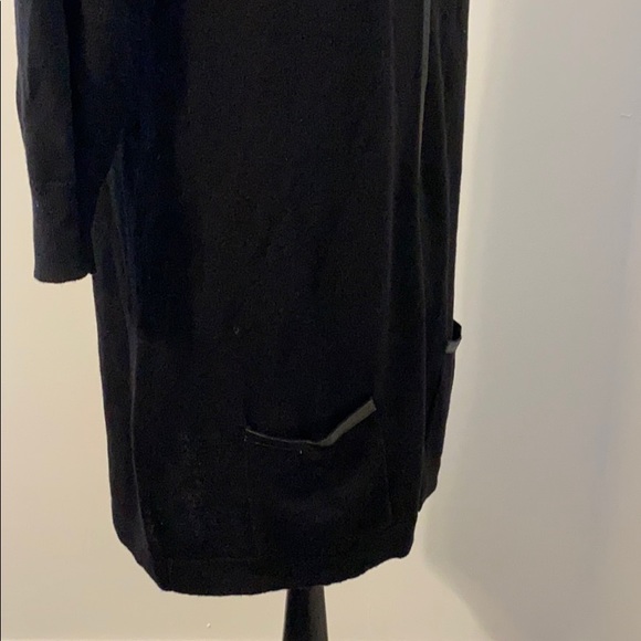 August Silk Beautiful black sweater dress/tunic - Picture 10 of 11